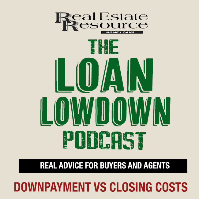 Downpayment vs Closing Costs
